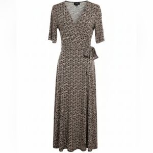 MSK Women Blue Striped Long Sleeve Top Cotton Large Nwt Career Casual